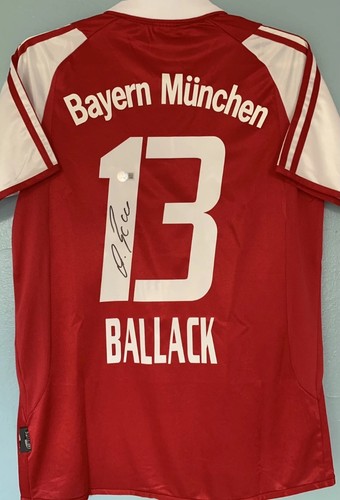Maglia firmata michael ballack - maglia,