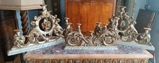 Antico trittico candelieri