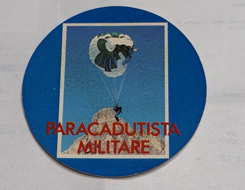 Adesivo paracadutista militare - paracadutista,