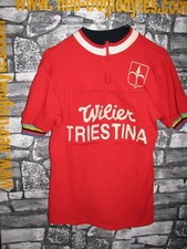 # Vintage Cycling Jersey Maglia Ciclismo BicI Wilier Triestina  '70s Eroica