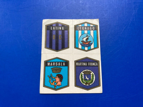 Scudetti serie panini - panini, 1972