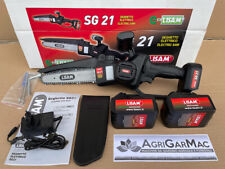 Lisam SG 21 mini motosega potatore seghetto elettrico a batteria da potatura