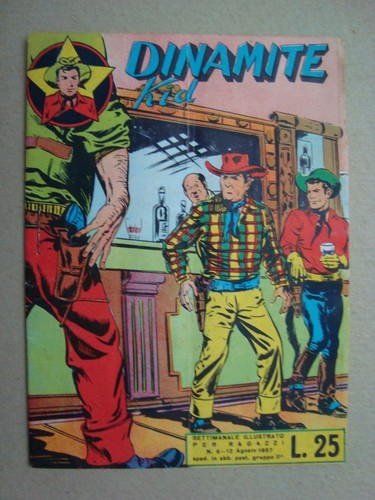 Dinamite kid rama 1957 - n°6, ed.rama