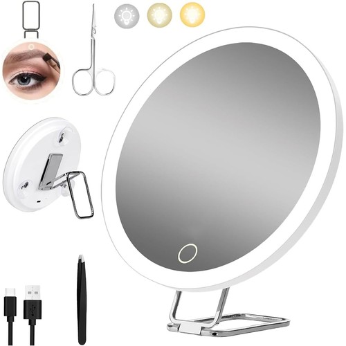 Specchio cosmetico con luce
