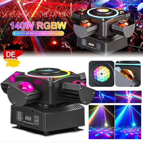 140 led rgbw raggio laser - led,
