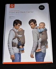 Marsupio fascia portabebè Stokke Mycarrier anteriore e posteriore