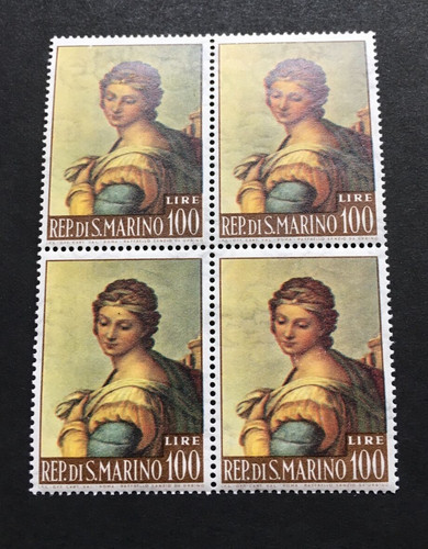 Cento 100 lire sanzio - cento, r.