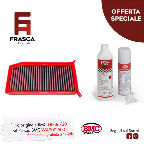 Filtro aria sportivo bmc - filtro,