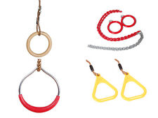 Anelli di Corda Ginnastica Ringseil Casetta Palafitta Torretta Gioco Altalena