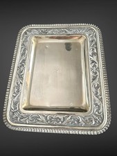 Vassoio vintage Vieiro argento