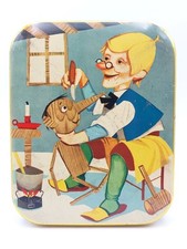 Scatola latta Pinocchio Motta