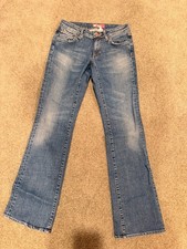 Jeans denim H&M Star w27 l32 bootcut vita bassa