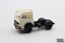 Herpa Iveco Fiat trattore 2 assi beige/nero 1:87/H25412