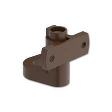 Gancio destro marrone per