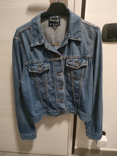 Giubbino unisex jeans - giubbino, in
