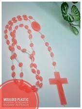 Peach Moulded Everyday ROSARY