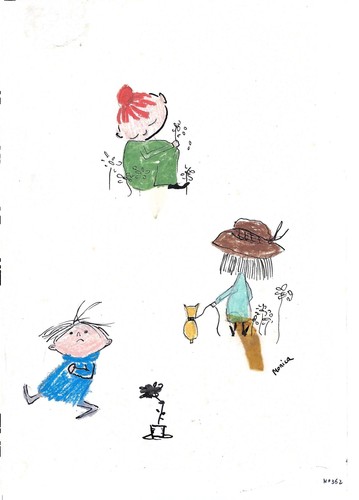 Bozzetto originale disegno - , a