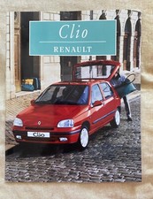 Catalogo / Brochure Auto Clio Renault 04/1997