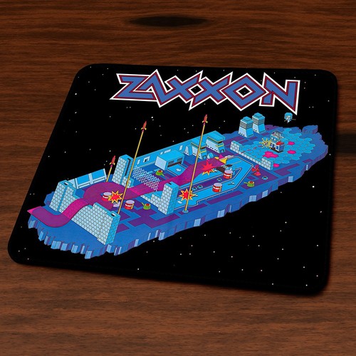 Zaxxon tappetino mouse pad - tappetino,