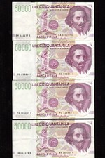 X 1 CINQUANTAMILA 50000 LIRE
