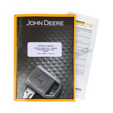 JOHN DEERE 350D 400D SERVIZIO RIPARAZIONE AUTOCARRO CON CASSONE RIBALTABILE MANUALE TECNICO TM1941 +BONUS!