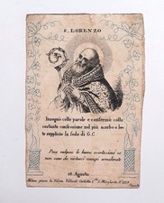 VECCHIO SANTINO IMMAGINETTA
