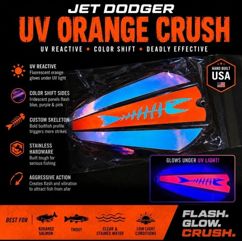 Jet dodger orange crush - jet, uv