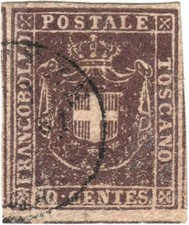ANTICHI STATI ITALIANI - TOSCANA: Governo Provvisorio (1860), #19e.