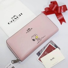 Coach peanuts long wallet - peanuts,