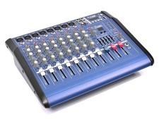MIXER AMPLIFICATO AUDIO ATTIVO 1000W 8 canali EFFETTI DSP + BT + USB palco live
