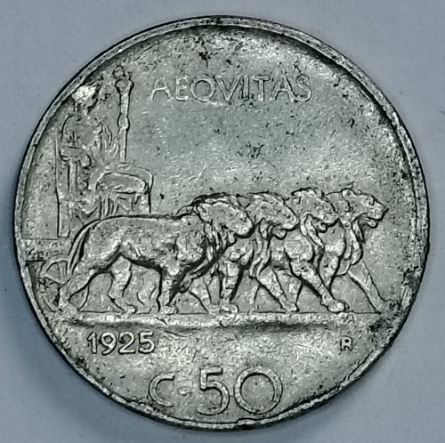 Regno italia 50 - regno, d'italia