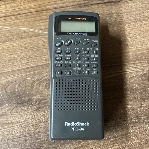 Radio shack pro scanner - radio,
