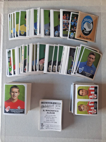 Set completo panini calciatori - set,