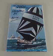 Depliant / Brochure VDO Strumenti Marini Stand Circa 1983