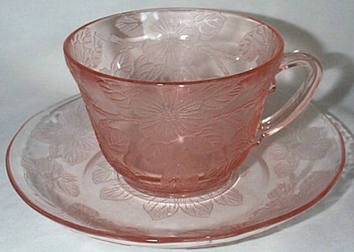 Macbeth evans glass - glass, set