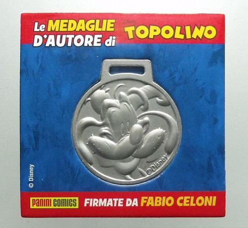 Medaglie autore topolino - d’autore,