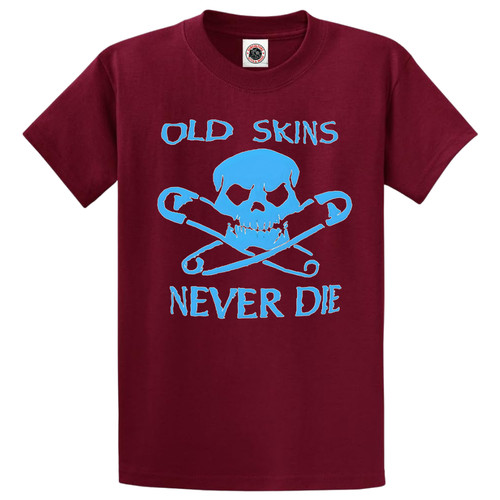 Old skins never - die, t-shirt