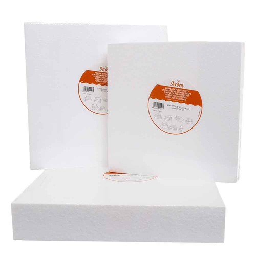 Base quadrata polistirolo - base,