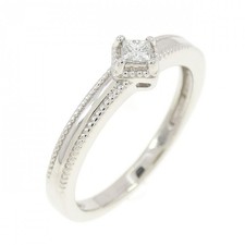 Autentico anello con diamanti