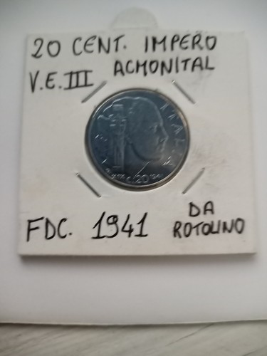 Regno italia cent - d'italia, 1941