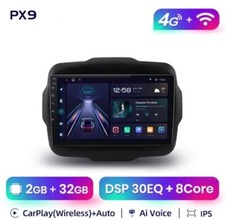 RADIO 9" PER JEEP RENEGADE