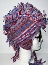 Cappello Mohawk fatto a mano