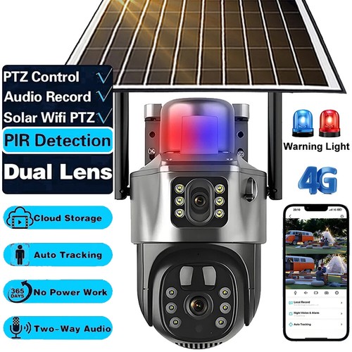 Telecamera solare 8mp wifi - telecamera,