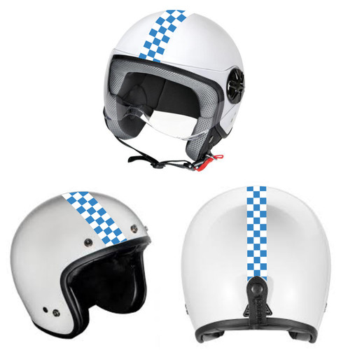 Adesivo scacchiera bianco - adesivo,