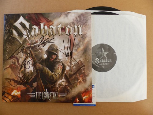Sabaton autografo firmato the - autografo,