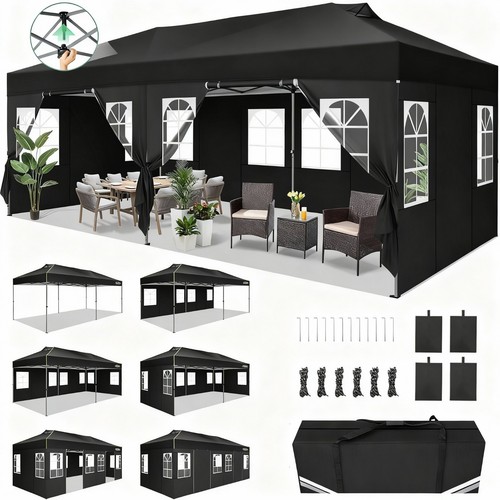 Gazebo pieghevole 3x6 - gazebo,