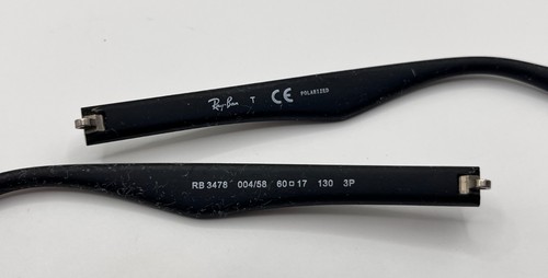 5643 ray ban 3478 - ray, nero