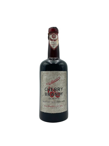Baker cherry brandy - a.,