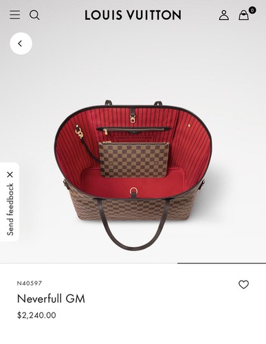 Louis vuitton neverfull - louis, gm