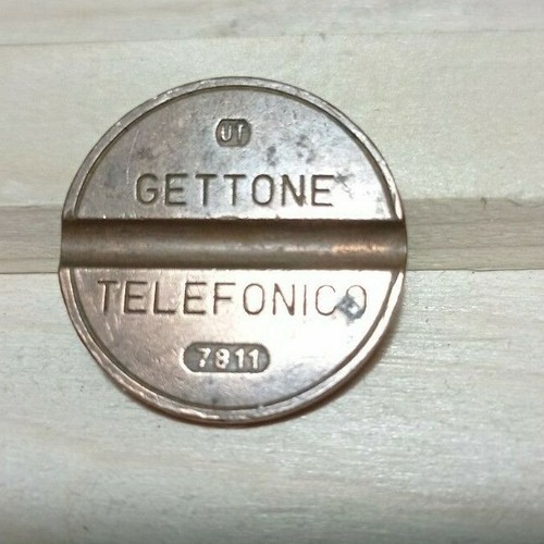 Gettone telefonico 7811bis - gettone,